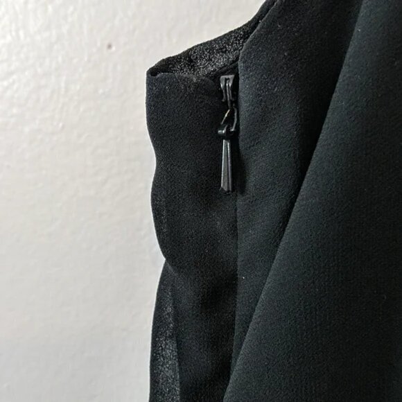 Gentle Fawn black chiffon embroidered Cami Top - Picture 4 of 9